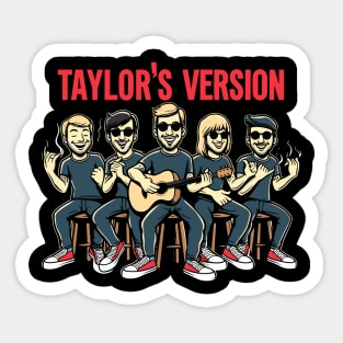 taylors version Sticker